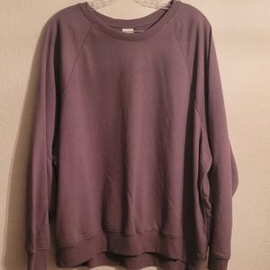H&M long sleeve, dusty lavender color top